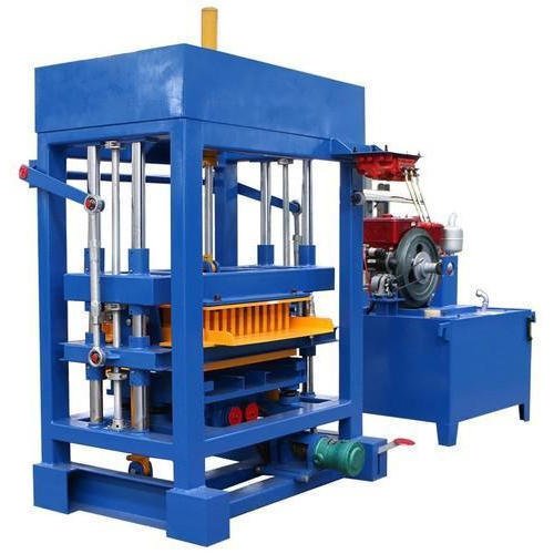 semi automatic paver block machine